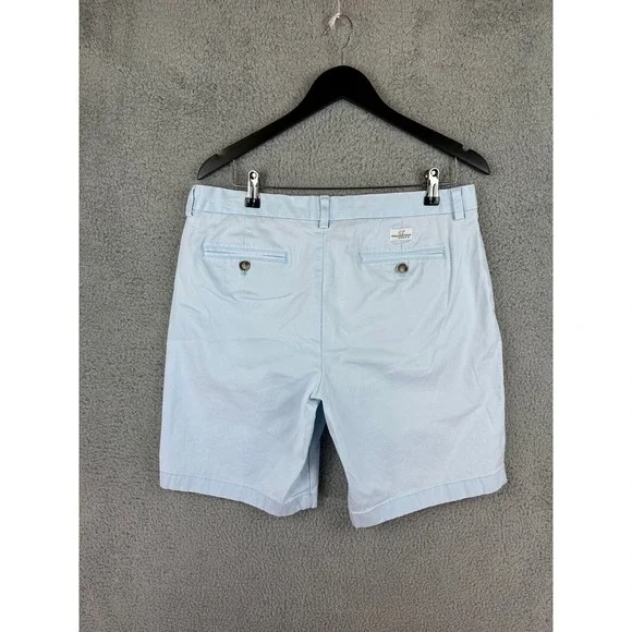 Vineyard Vines Shorts Mens 33 x 11 Sky Blue Performance Stretch Golf Chino Short - Picture 7 of 12